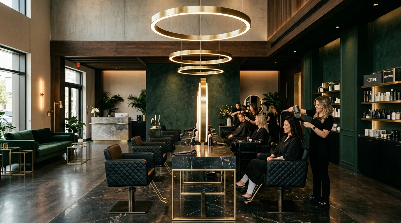 Medusa Salon Interior